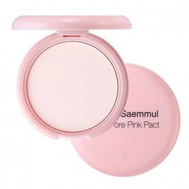 Пудра розовая с каламином для проблемной кожи The Saem Saemmul Perfect Pore Pink Pact, 11 гр