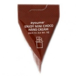 Крем для рук шоколад ПИТАНИЕ AYOUME ENJOY MINI  CHOCO HAND CREM, 3гр