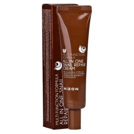 Крем для лица с муцином улитки Mizon All in one snail repair cream, 35 мл