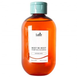 Шампунь для чувствительной кожи головы с имбирем и яблоком Lador Root Re-Boot Purifying Shampoo Ginger & Apple, 300мл