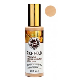 Тональный крем с золотом ОМОЛОЖЕНИЕ Enough Rich Gold Double Wear Radiance Foundation (21 тон), 100мл