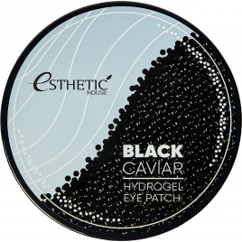 Гидрогелевые патчи для глаз ЧЕРНАЯ ИКРА ESTHETIC HOUSE Black Caviar Hydrogel Eye Patch, 60 шт