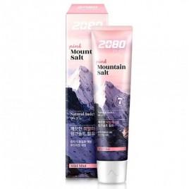 Зубная паста с чистой розовой гималайской солью ЗАЩИТА ОТ КАРИЕСА Aekyung 2080 Pink Mountain Salt Toothpaste, 120гр до 07.2022