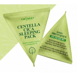 Ночная маска для лица с центеллой ПРОТИВ АКНЕ TRIMAY Centella Cica Sleeping Pack, 3 гр